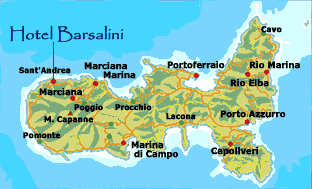 Come arrivare all'Hotel Barsalini all'Insel Elba