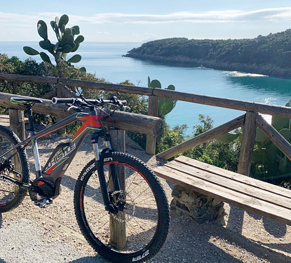 E-bike auf Elba